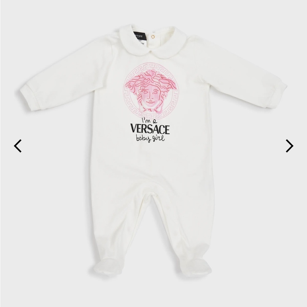 Versace baby onesie